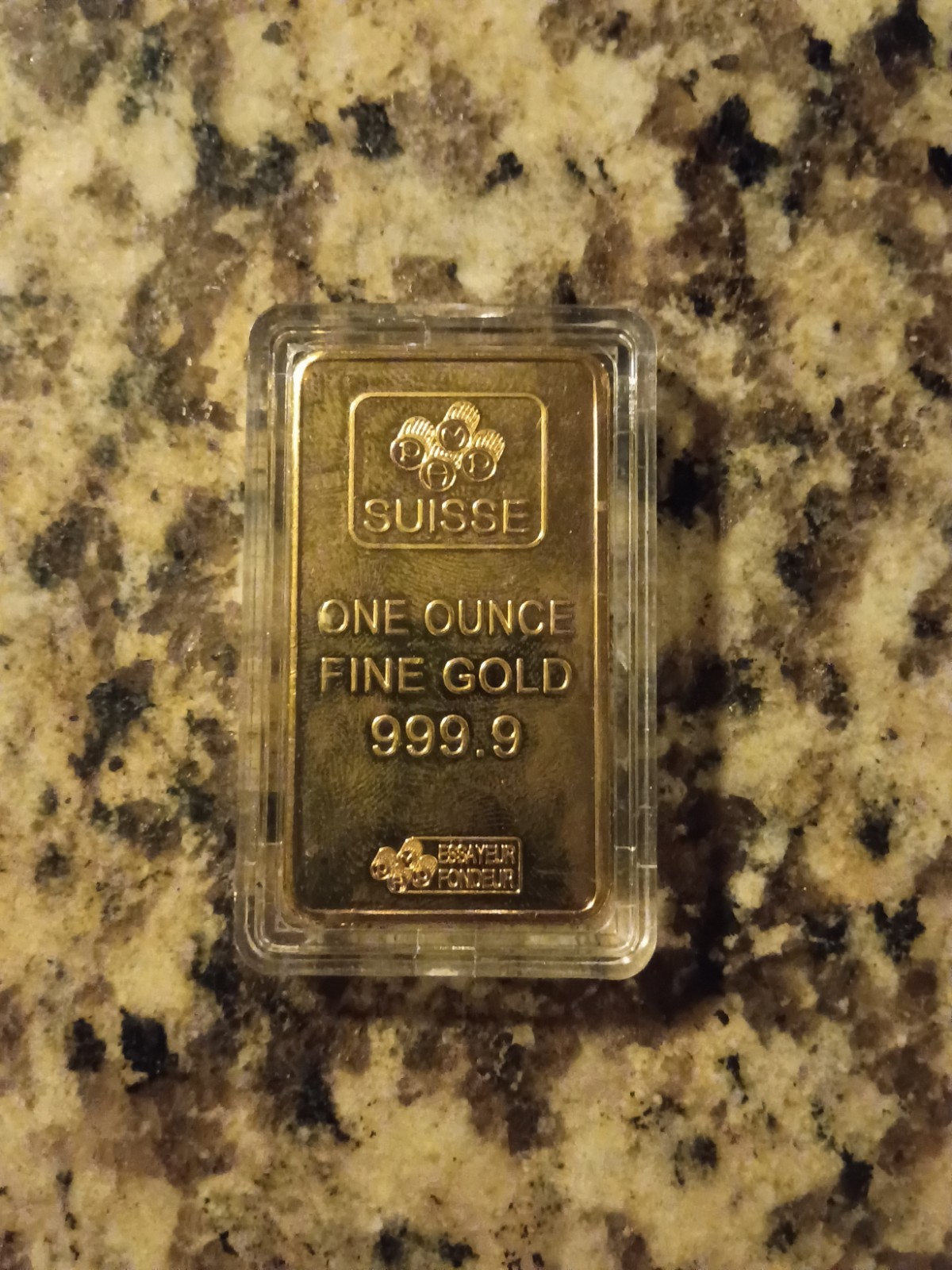 Credit Suisse Fine 999.9 Gold Bullion Bar One Ounce