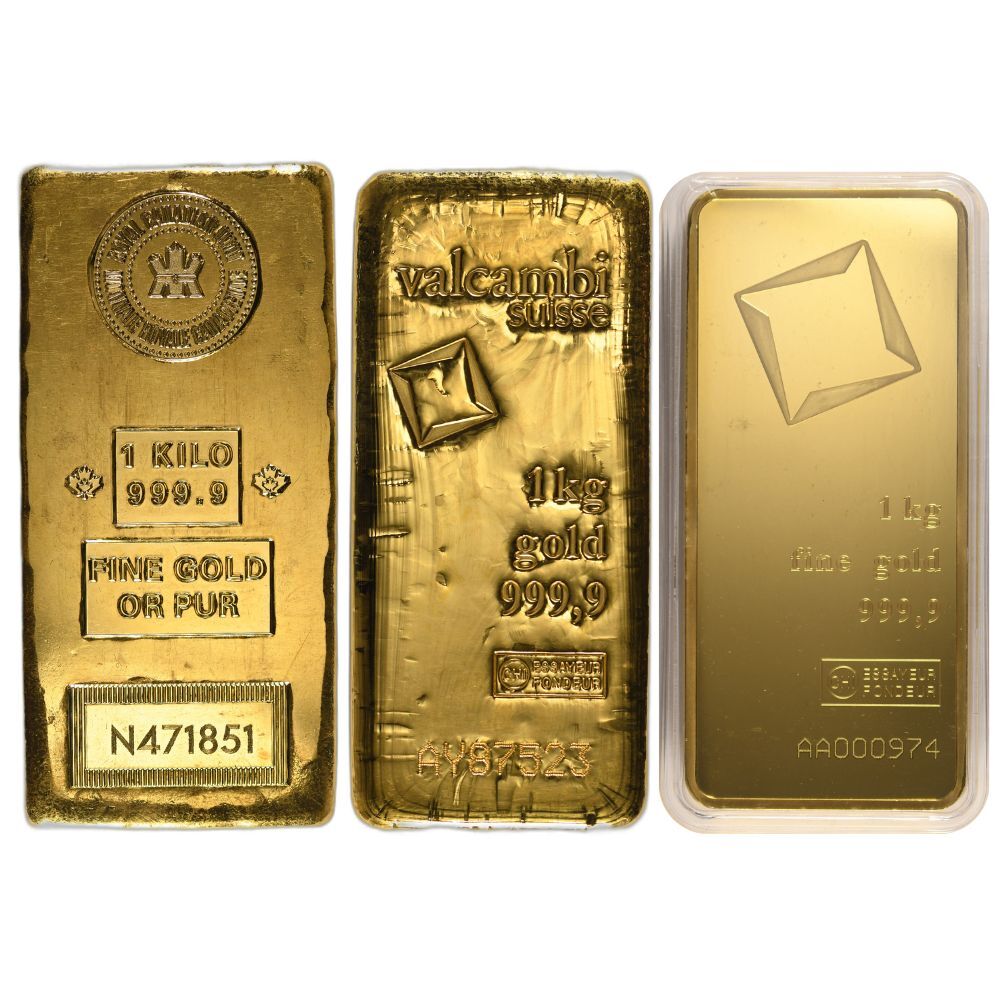 1 Kilo Gold Bar (Varied Condition, Any Mint)