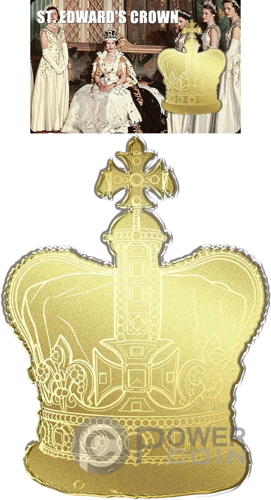 ST. EDWARD’S CROWN Shaped 1/500 Oz Gold Medal 2026