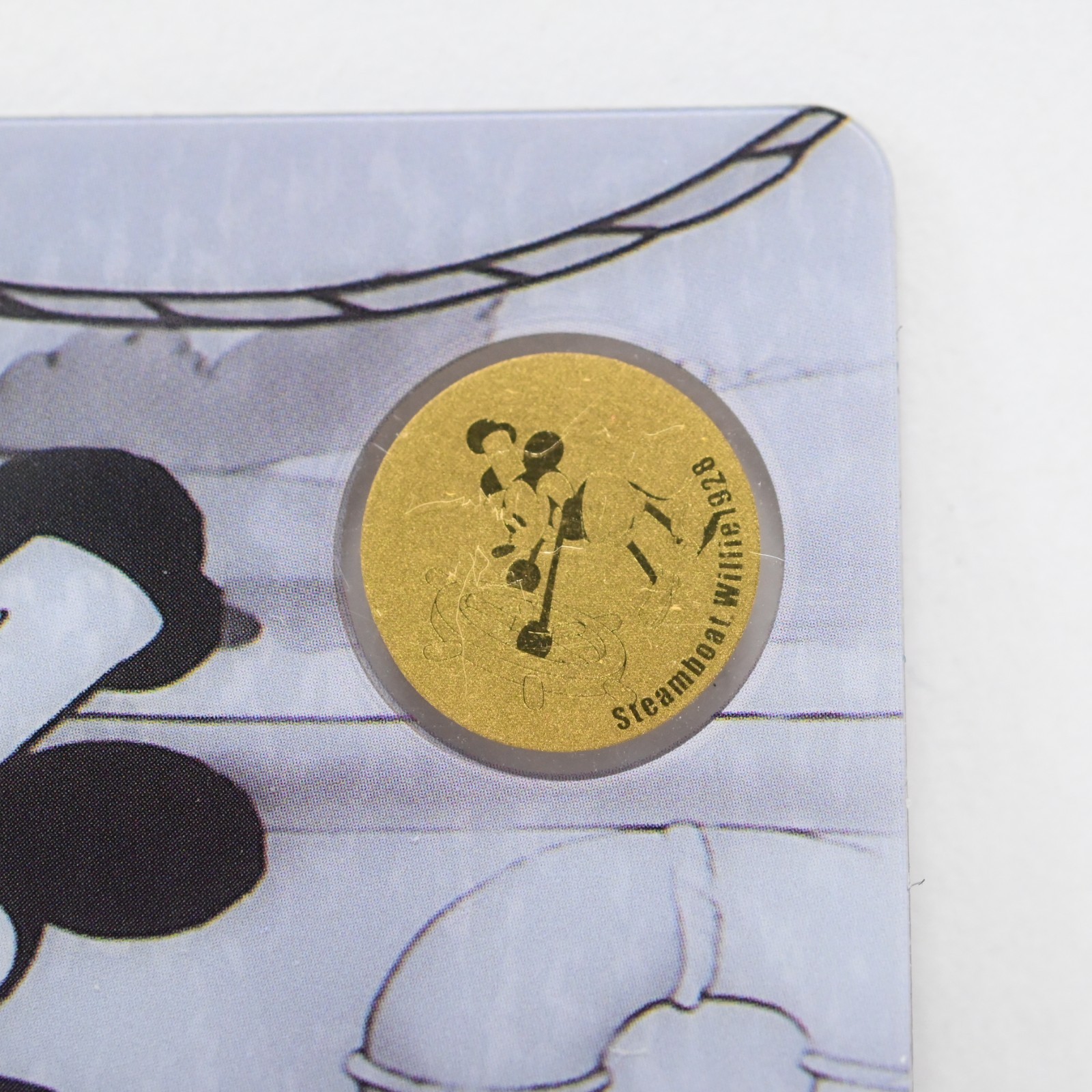 2026 Steamboat Willie 1928 Mickey Mouse 1/2000-oz .9999 Gold in Card Cert #1100