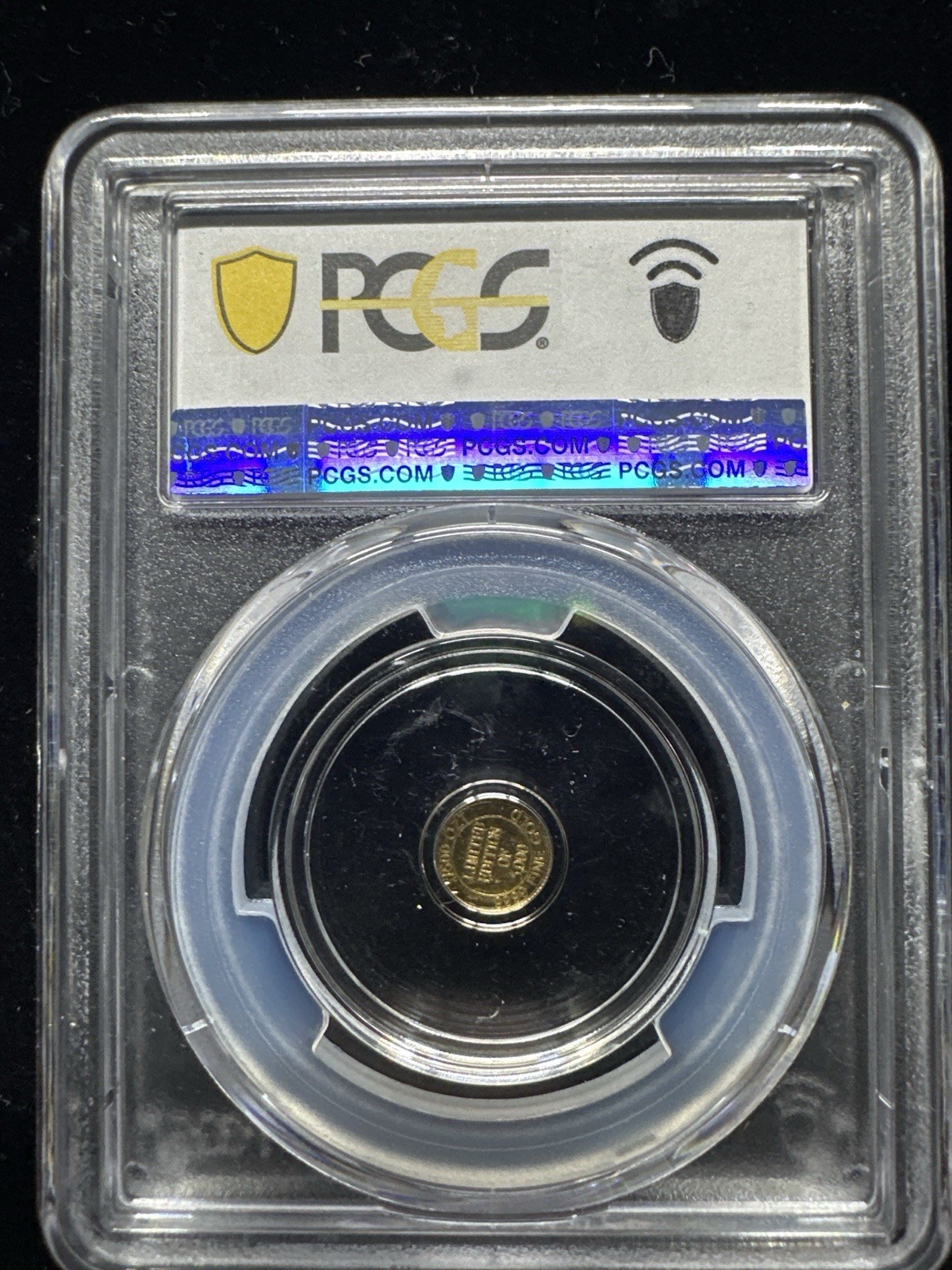Lot of 3 PCGS MS69 Fractional Gold Rounds 1/200 & 1/500 oz Pirate Royal Flush