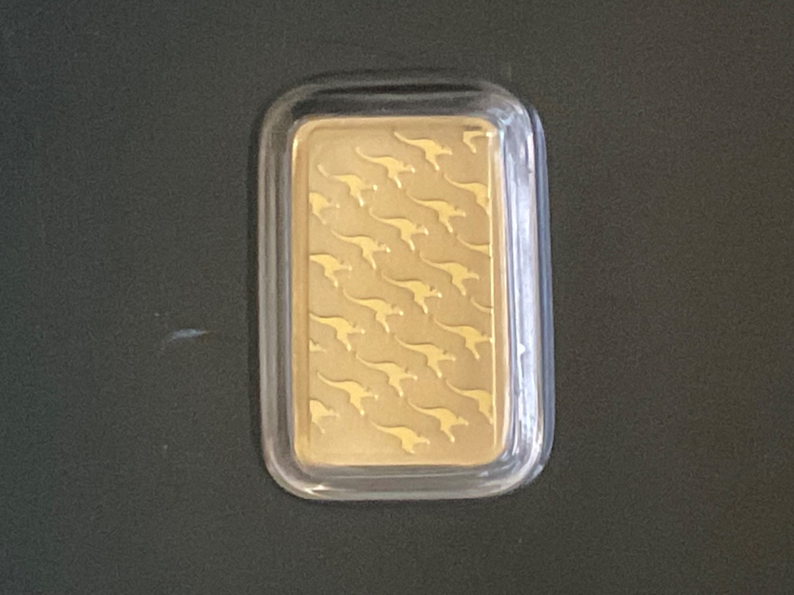 1 Gram Gold Bar on Perth Mint Assay Card – TGD