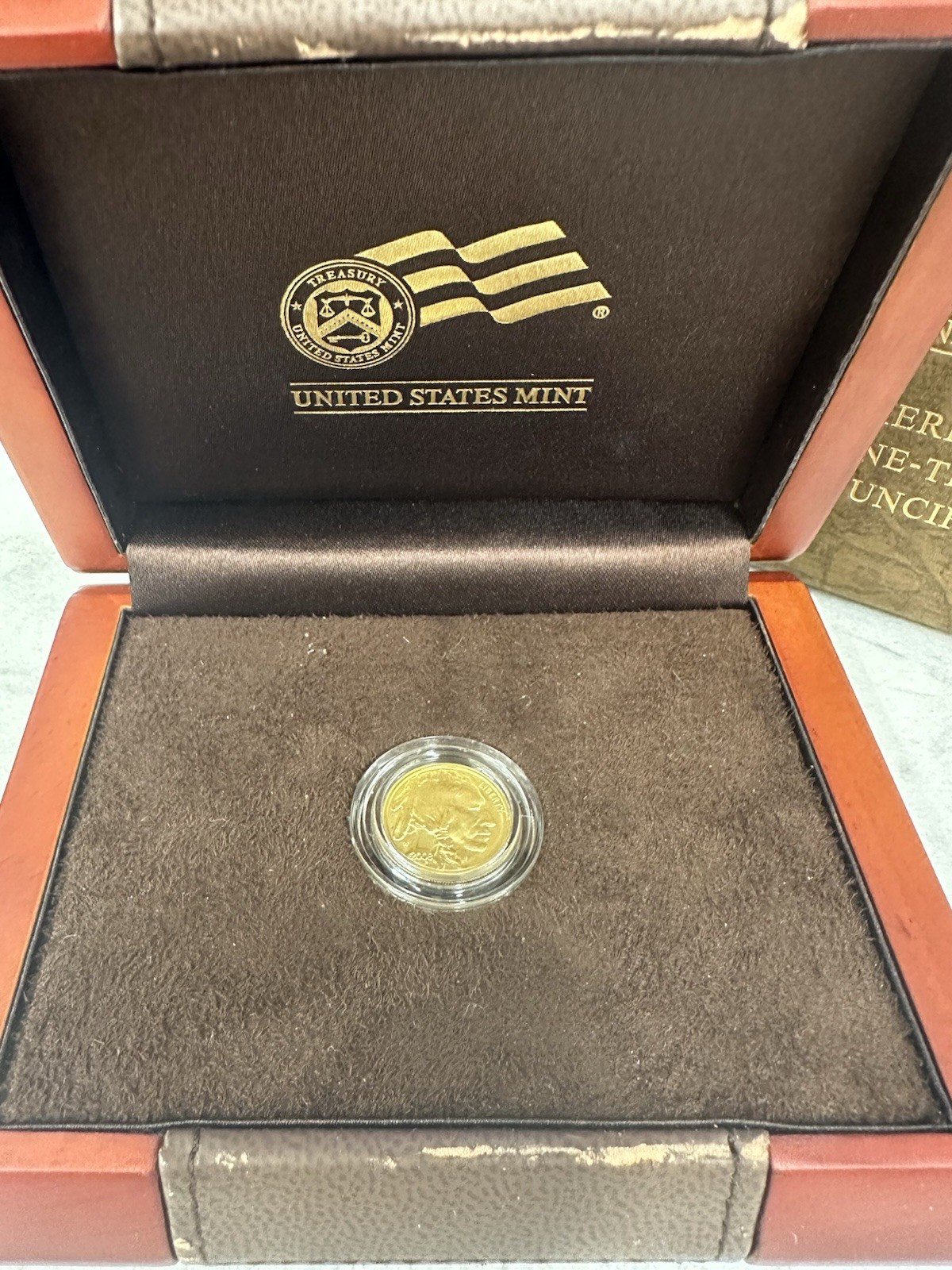 1/10TH OUNCE GOLD BUFFALO OGP NO PAPERS 2008