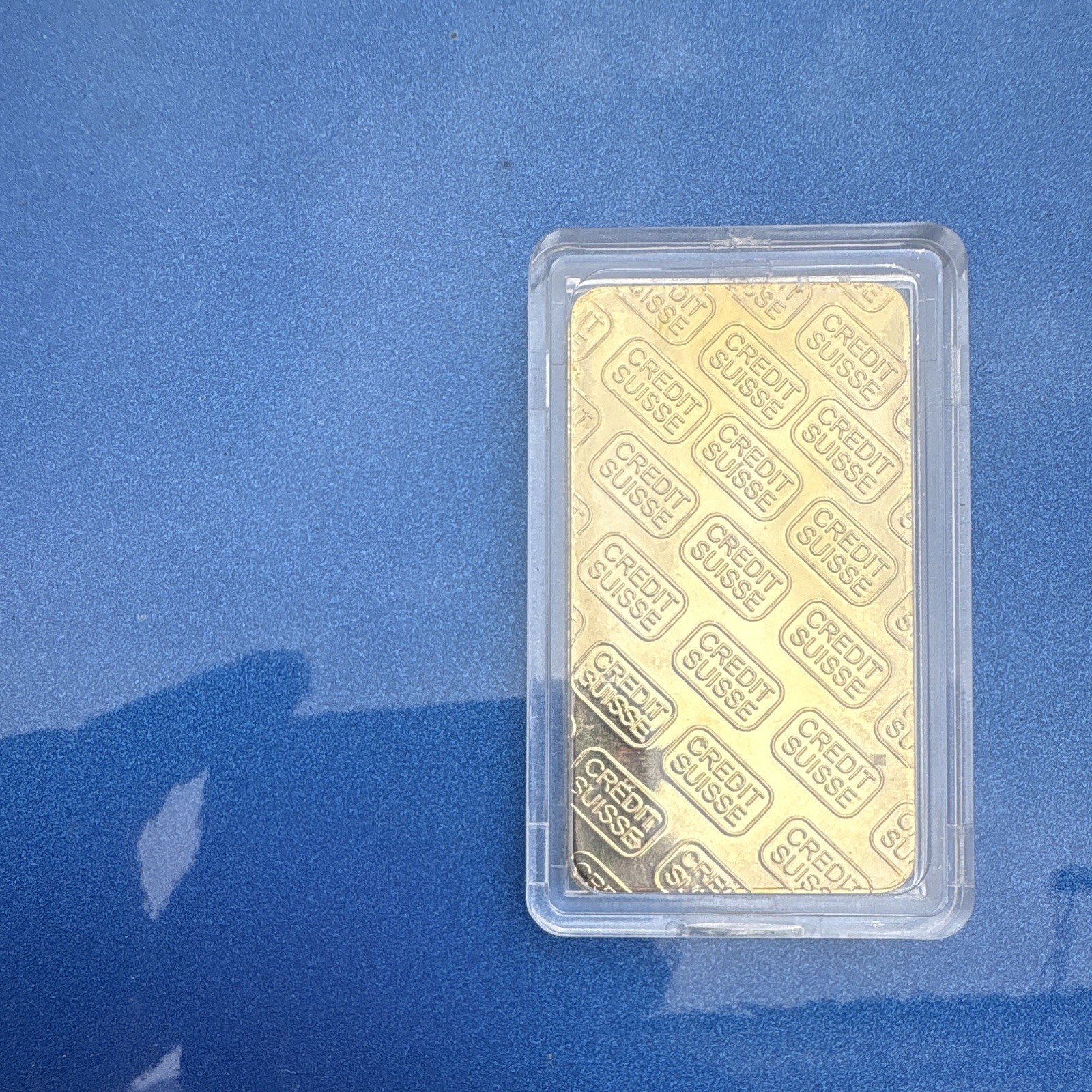 Credit Suisse 1 oz Gold Bar 0.9999 Fine Gold Bullion in Assay Holder
