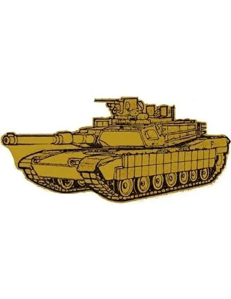 U.S. Army Tank Shaped 1/1000 oz Gold Coin in Card (9,999 Mintage)