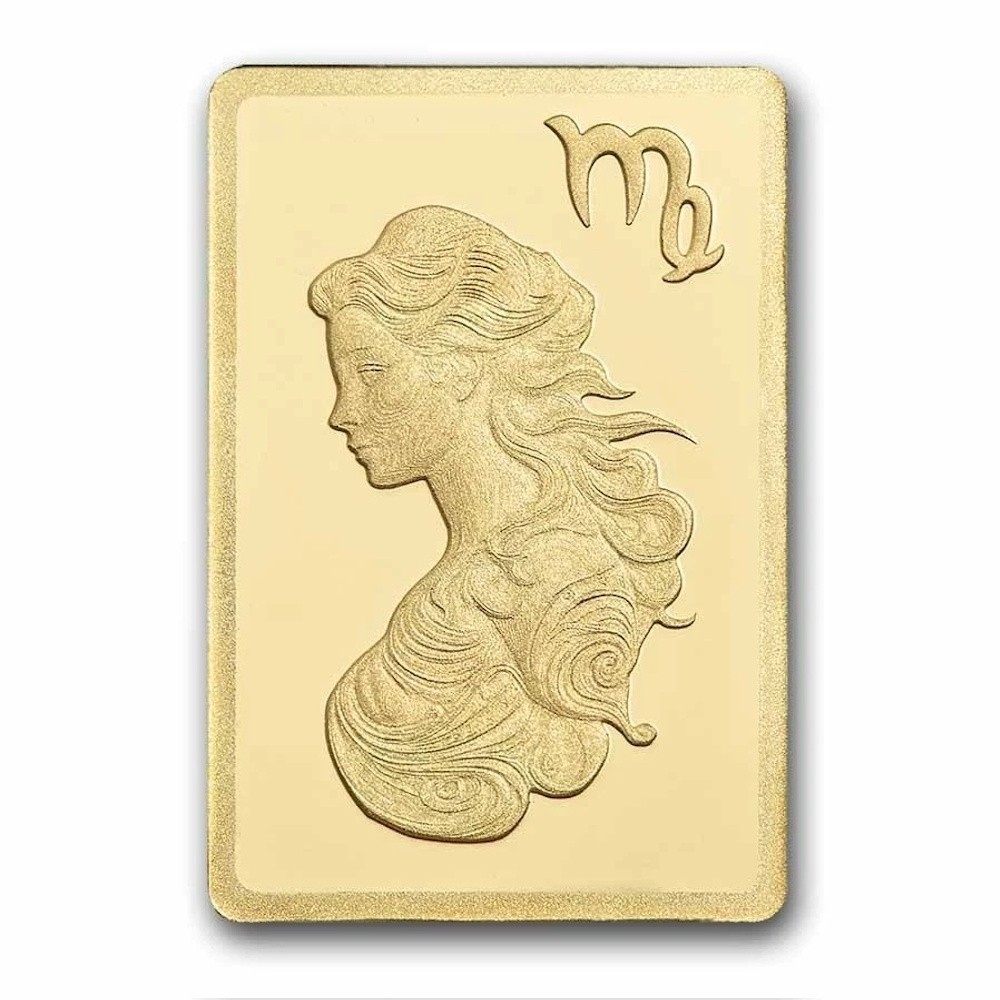 1/2 gram Gold Bar – PAMP Suisse Zodiacs – Virgo