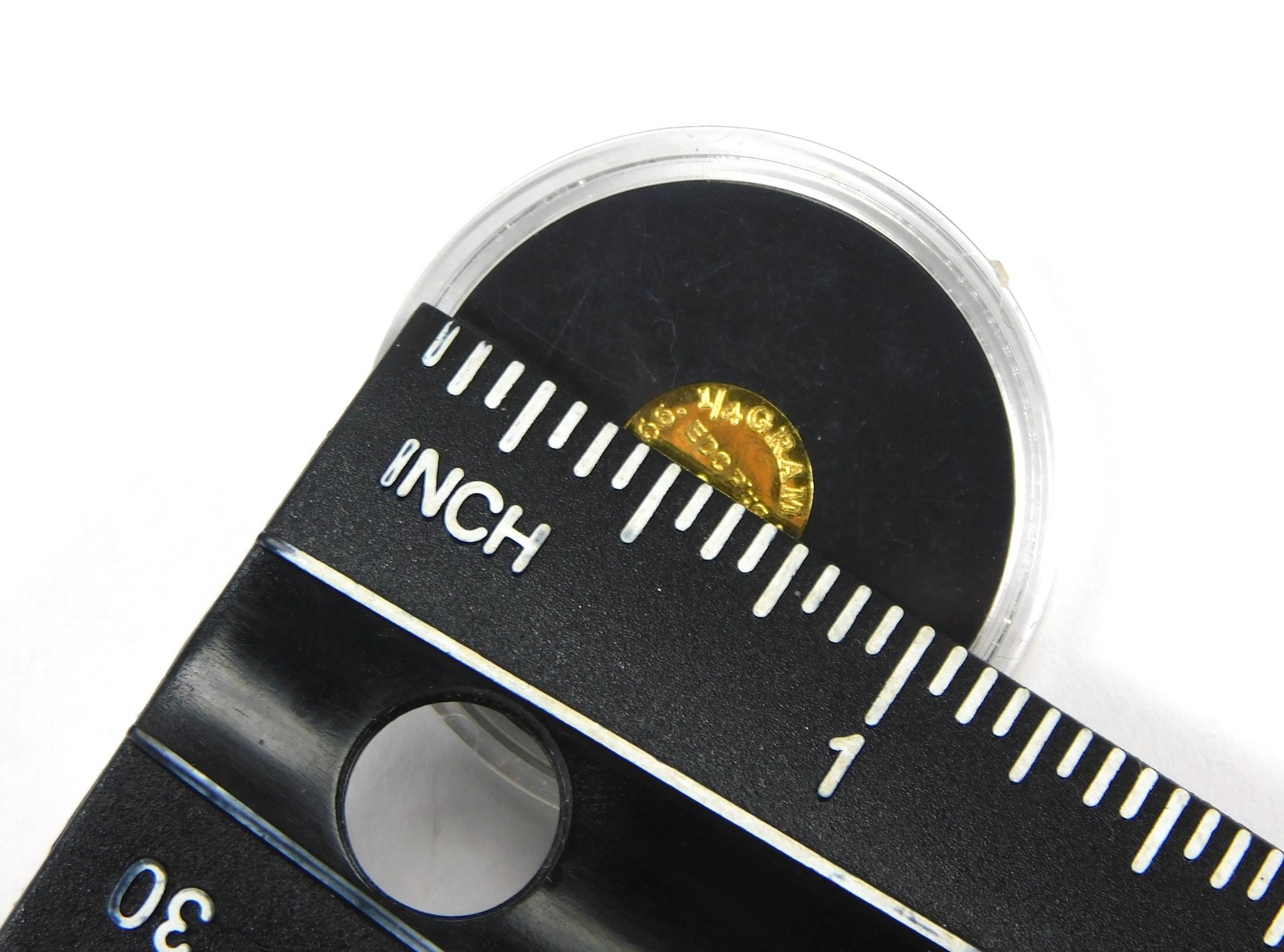EDC Plug On Whatnot 1/4 Gram 24k .9999 Fine Gold Round Coin A