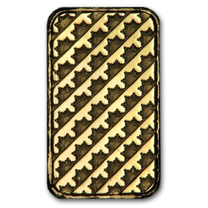 1 gram Gold Bar – Sunshine Minting Vintage Design