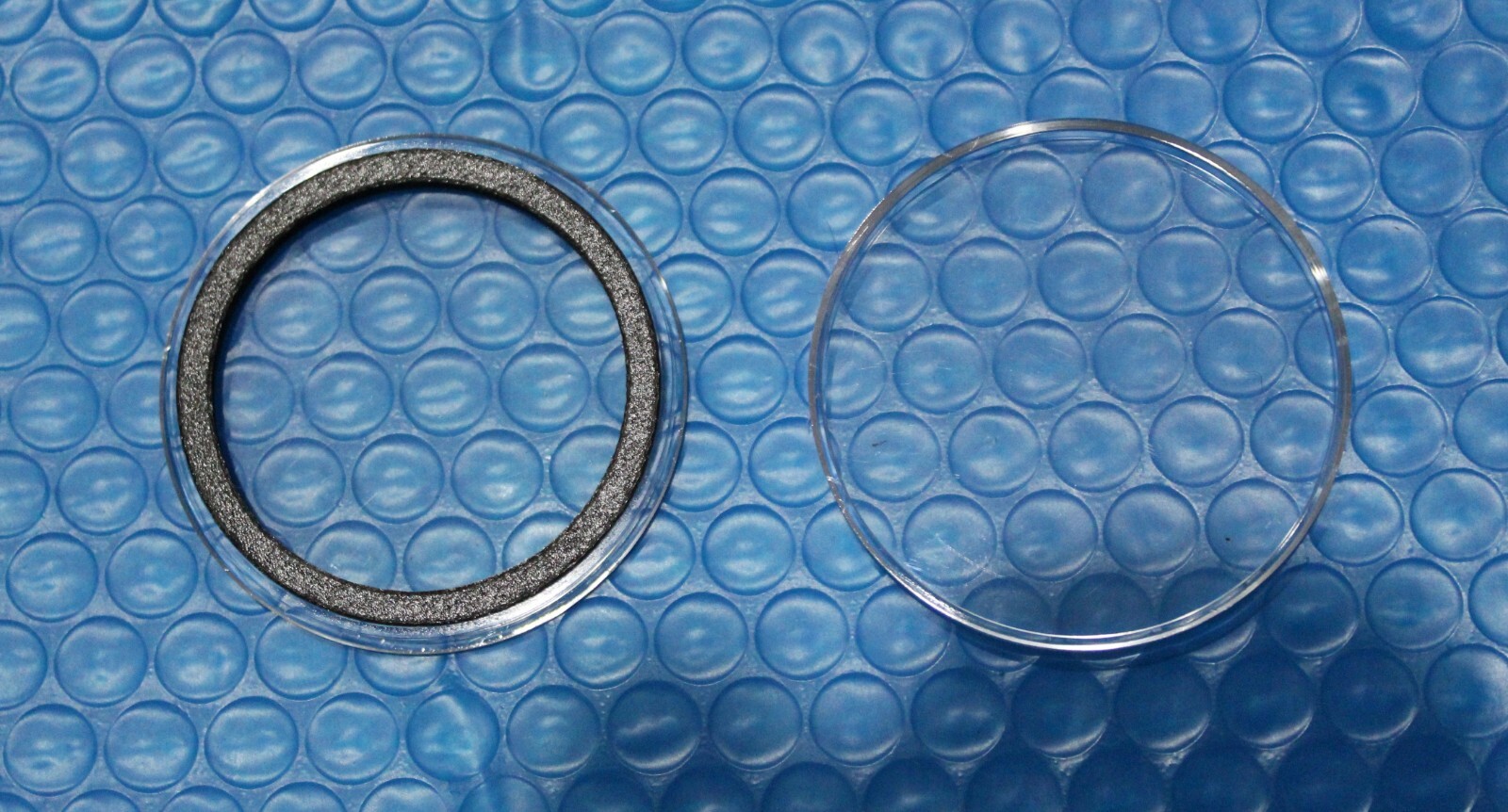 20 AIRTITE CAPULES 40.6 SILVER EAGLE DIRECT FIT BLACK RING W/STORAGE TUBE