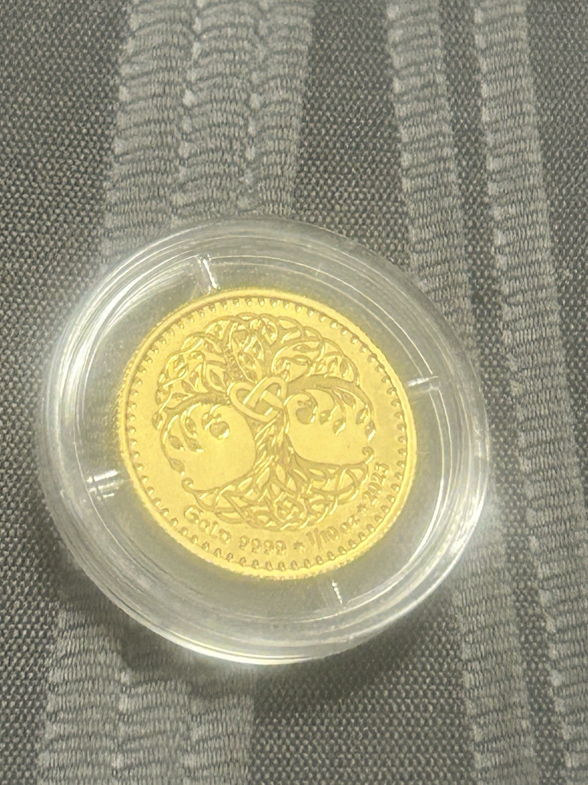 Geiger Mint 2023 Tara Coins Tree of Life 1/10oz .9999 Fine Gold RARE 1500 Minted