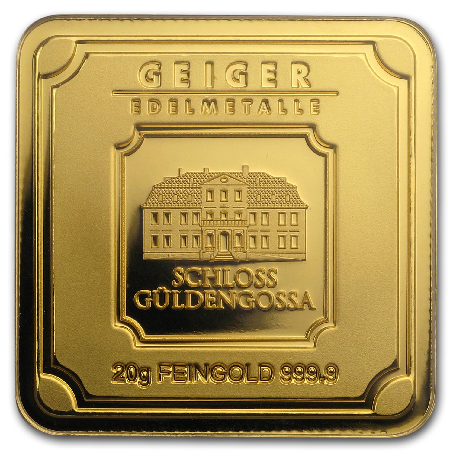 20 gram Gold Bar – Geiger Edelmetalle (Originals Assay) – SKU#155930