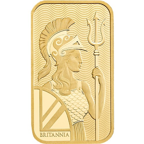 20 Gram British Gold Britannia Bar (New w/ Assay)