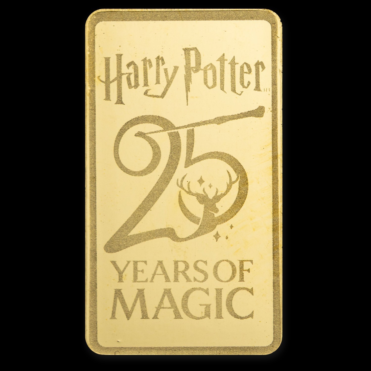 2026 PAMP Suisse Harry Potter 25th Anniversary 0.5g Gold Bar in Card