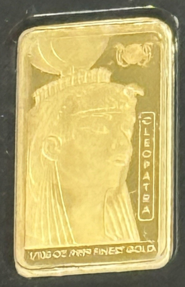 2026 1/100th Oz .9999 Fine Gold Solomon Islands Proof Cleopatra Egyptian Queen!!