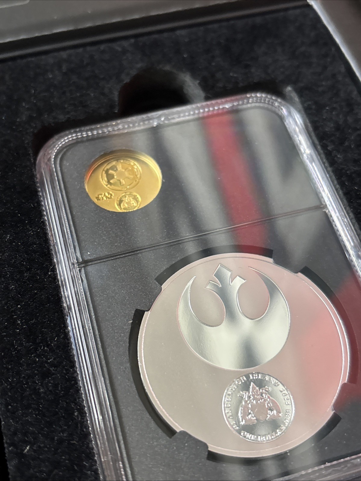 2025 Ascension Leia S$1 – NGC PF 70/70 REVERSE PF – 1/10 oz GOLD Death Star