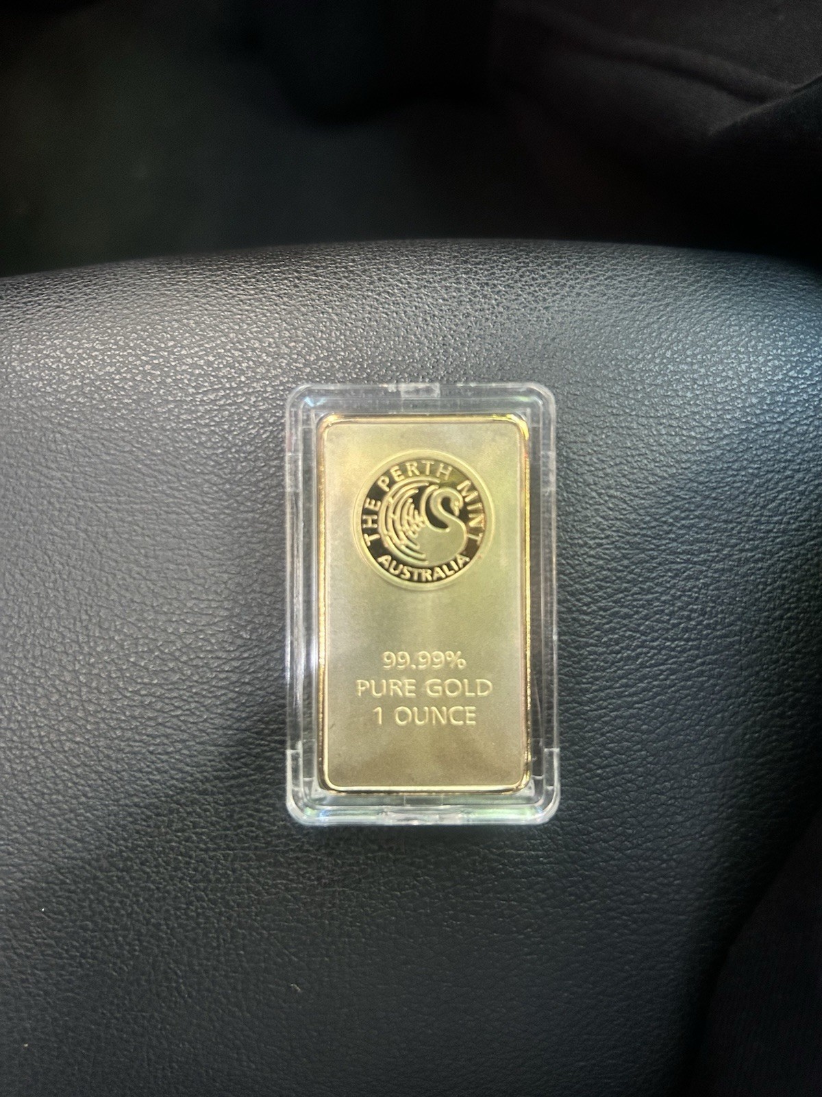 The Perth Mint Australia 1 oz Gold Bullion Bar 99.99% Pure 99.99 Fine