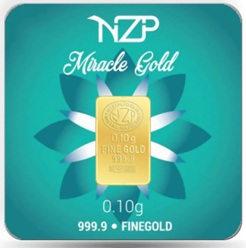Brand New 0.10 Gram Solid 24 Carat Gold Bar 999.9 Fine Bullion Pure – Not Scrap