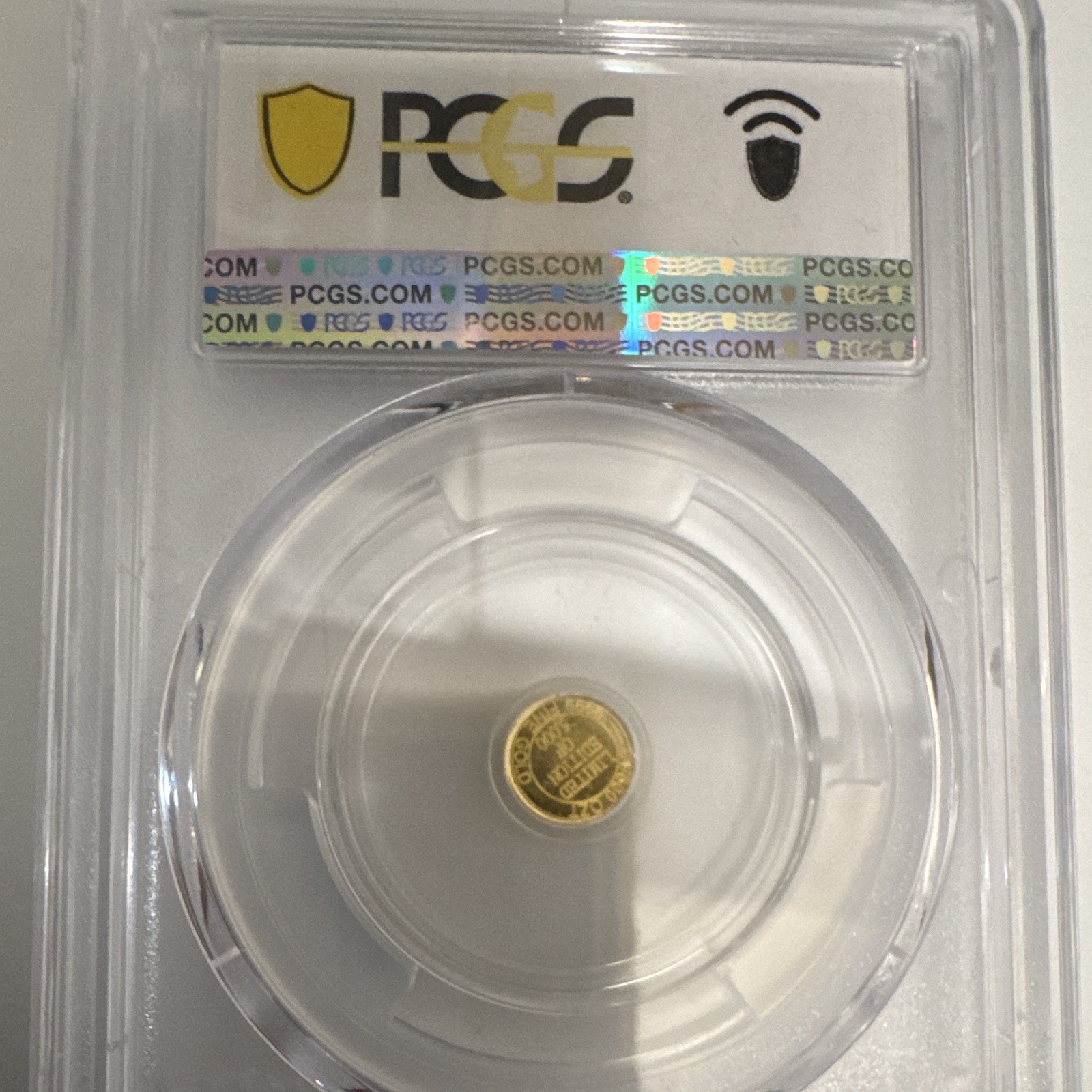 Royal Flush Au Gold Round 1/500 oz No Date PCGS MS 69 Royal Flush