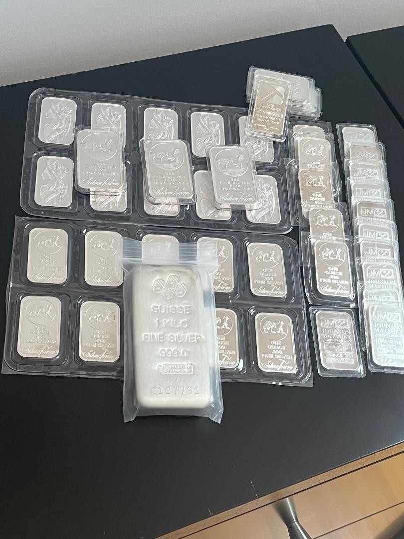 PAMP SUISSE GOLD ! PAMP SUISSE SILVER KILO & GOLD LOT! FOR SERIOUS INVESTORS!