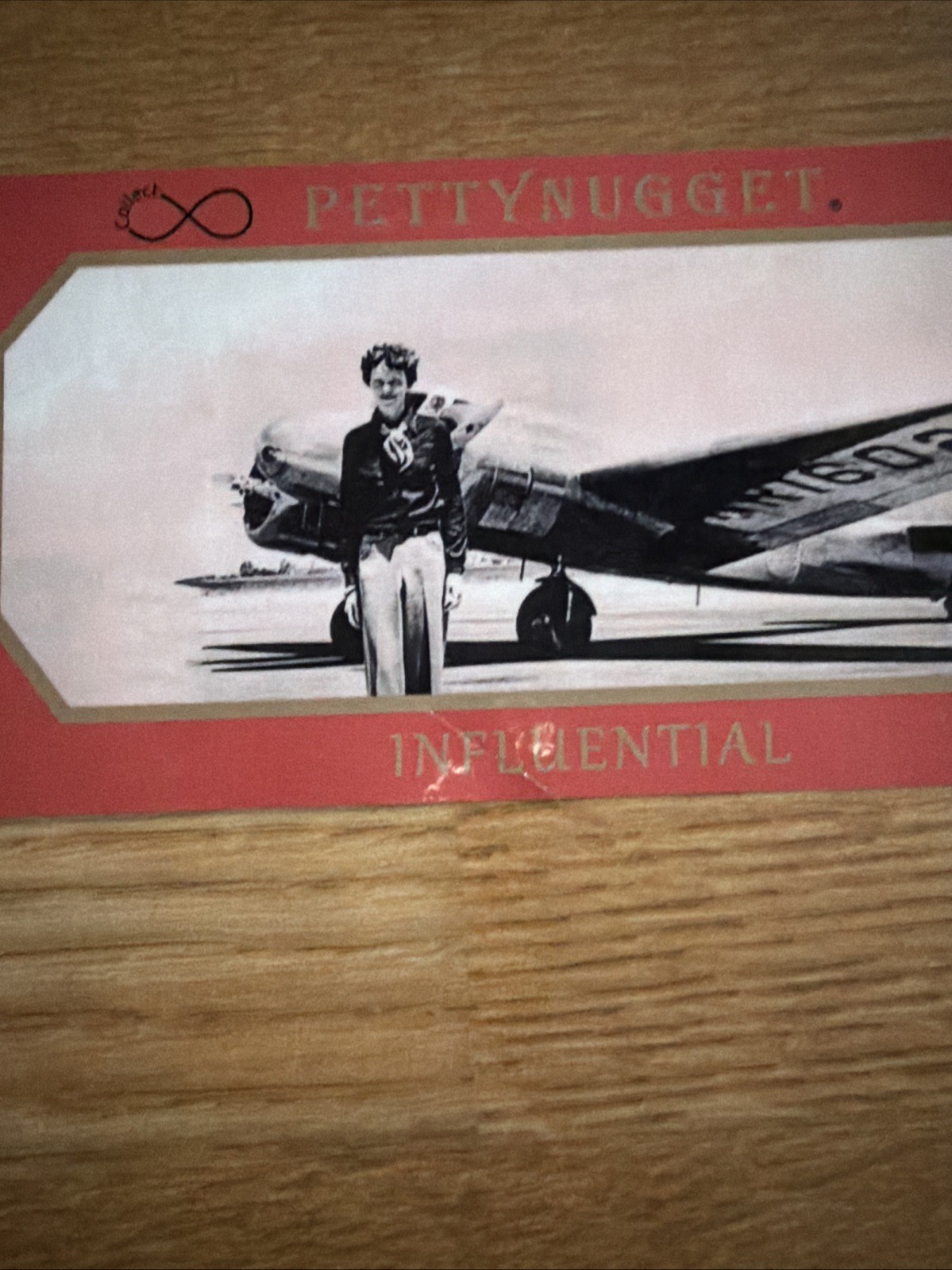 PETTY NUGGET Women Influential .1 GRAM .999 FINE 24K GOLD BAR NOTE 1/10 Of Gram