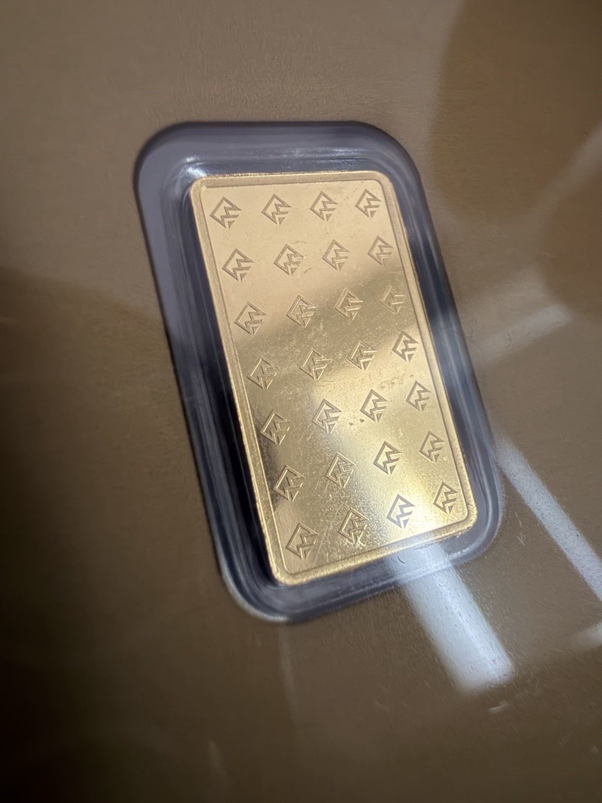 Frontier Mint 0.5g Gold Bar .9999 Fine Gold in Assay Card