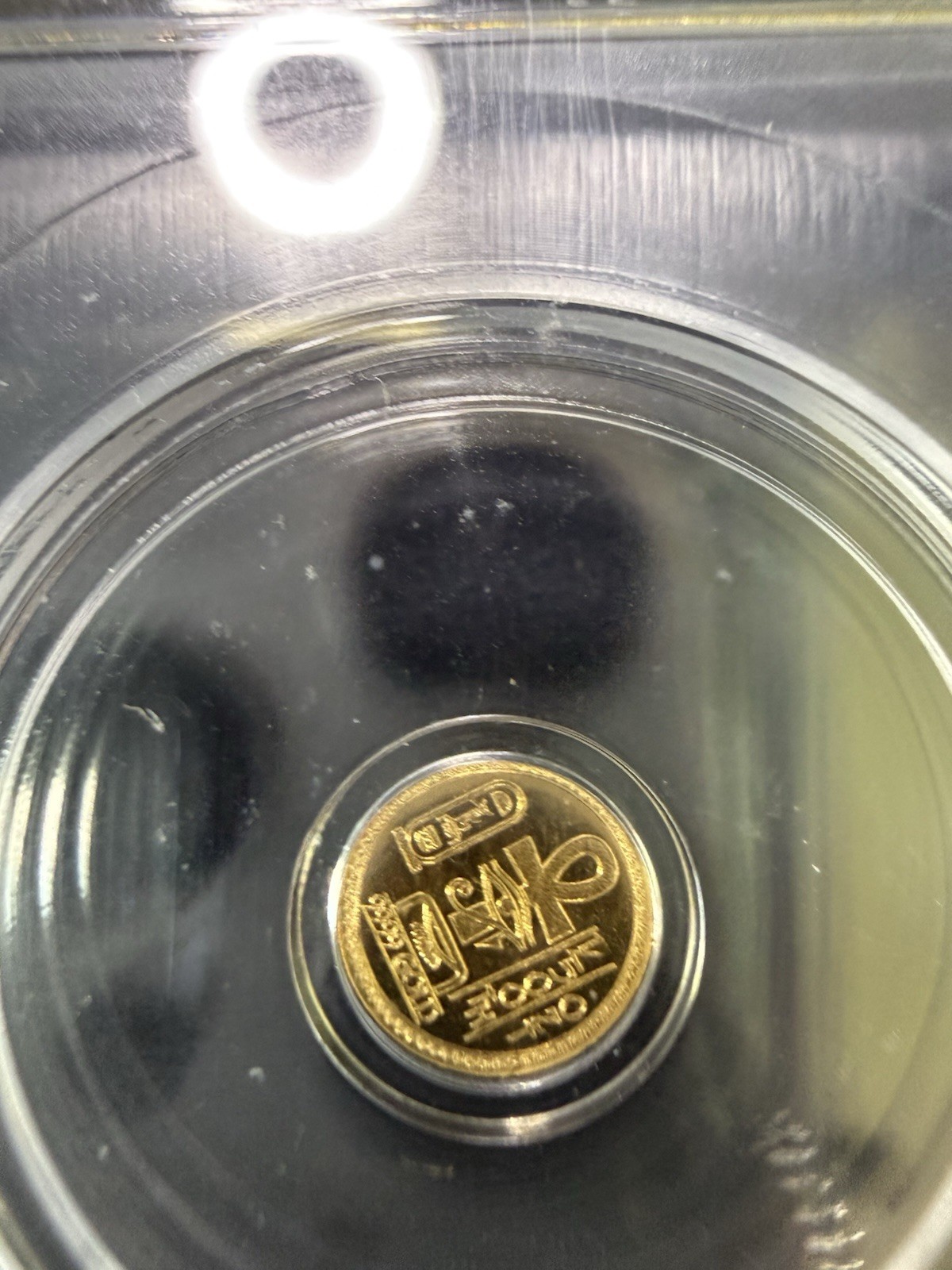 Lot of 4 ICG-MS70 Gold Round “Eye Of Ra” ND Slabbed Coin