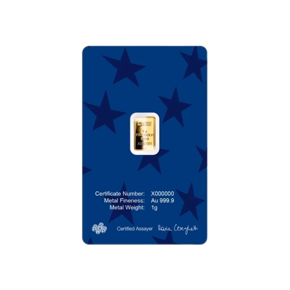NEW 1g Gold Bar PAMP American Eagle 2026 999.9 Fine Gold NEW RARE