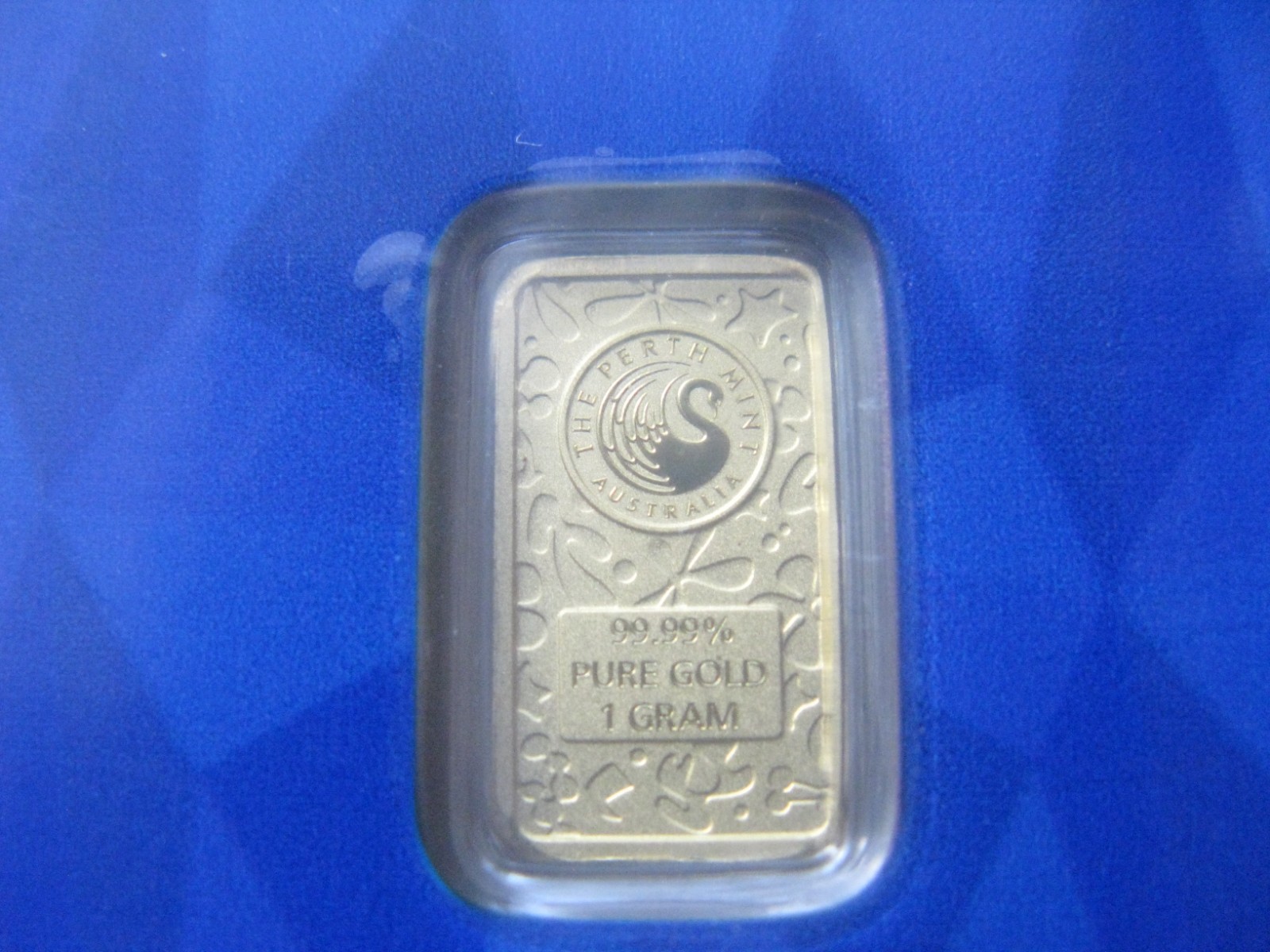 Collectible Sponge Bob Square Pants 1 gram Gold Bar Perth Mint 99.99 Fine Gold