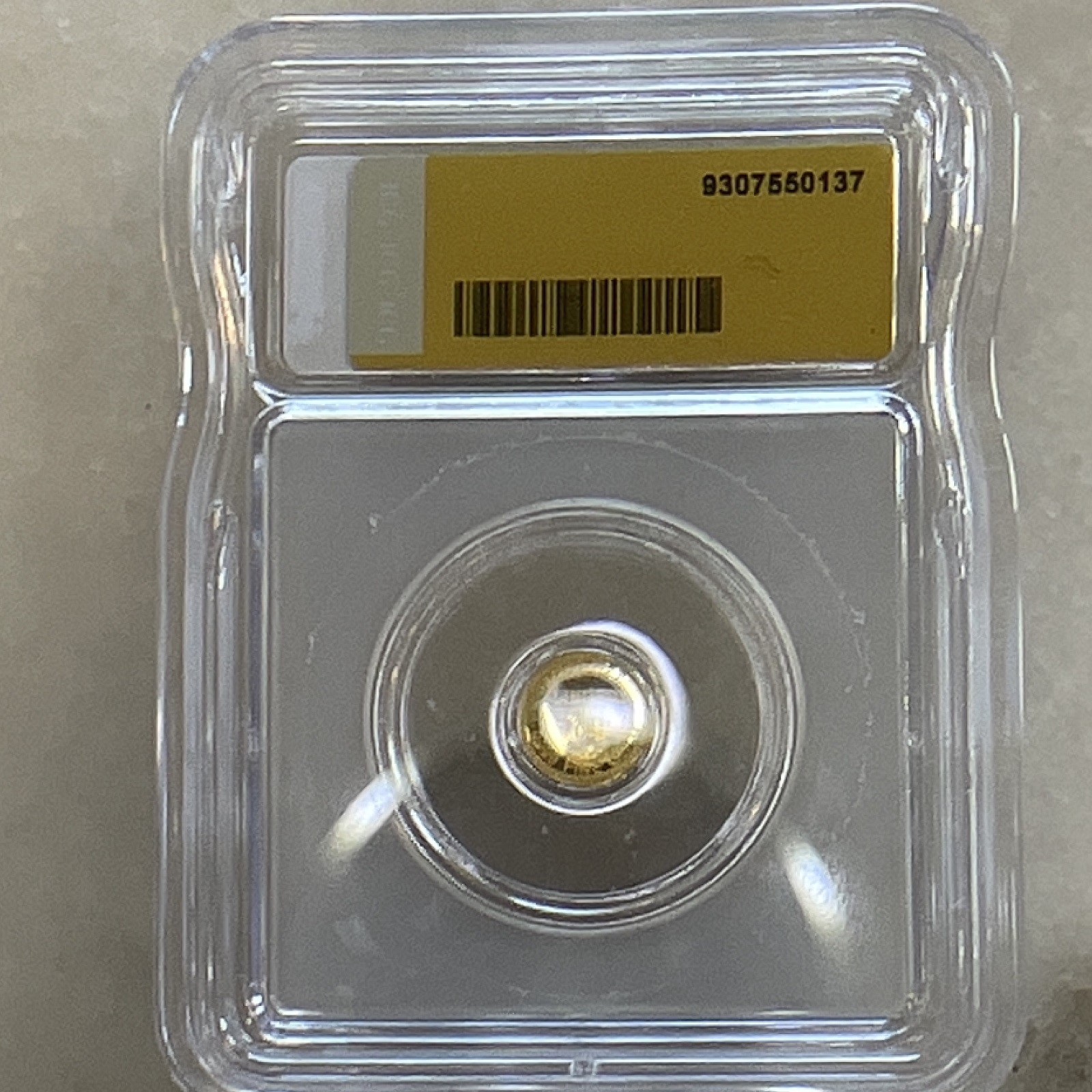 ICG MS70 Royal Flush Gold 1/200 oz Gold Round ND Slabbed