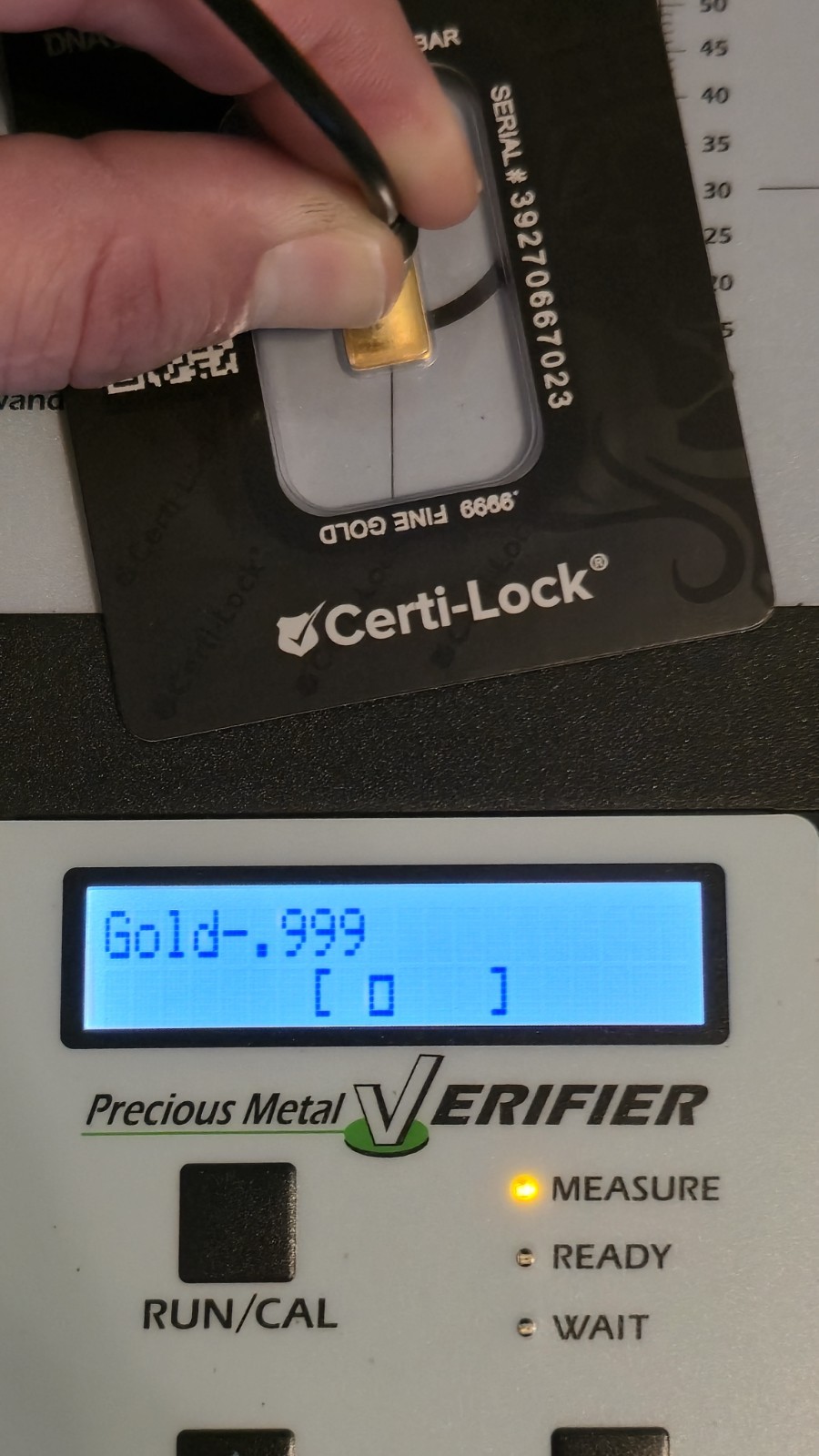 Scottsdale Mint 1 Gram 9999 Gold Bar Prepper Gold, Certi-Lock® *Sigma Verified*