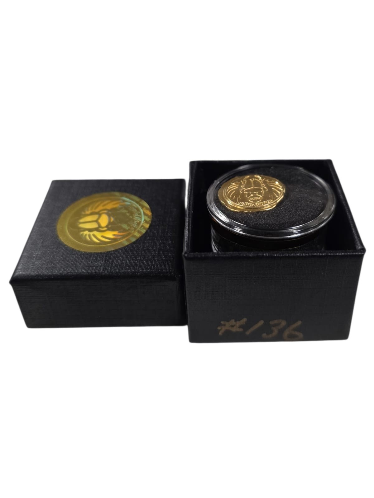 2021 Lithic GoldBugs Hand Poured 1/4oz Gold Round – W/Box&COA #136/707