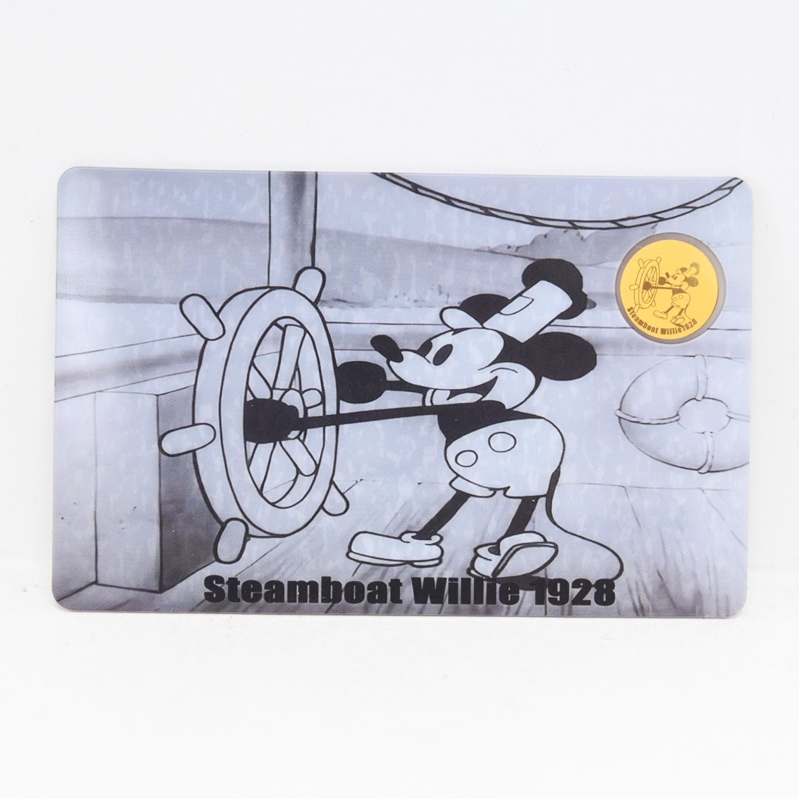 2026 Steamboat Willie 1928 Mickey Mouse 1/2000-oz .9999 Gold in Card Cert #1111