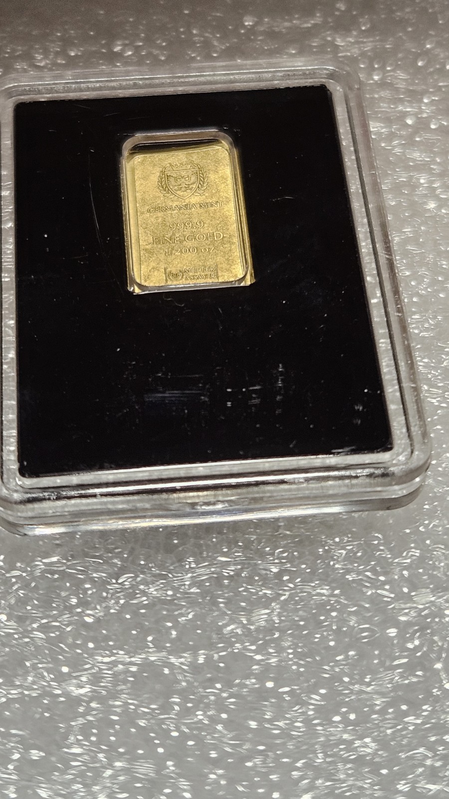 Germania Mint 1/200 oz Gold Bar .9999 Limited Edition Collectible GoldBar