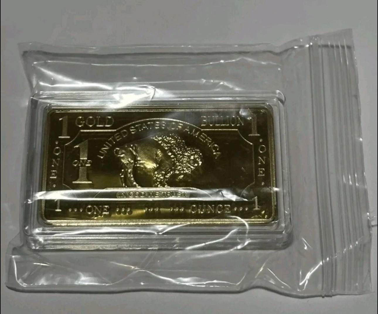 (6) 1 OZ – Gold Buffalo Bullion Bar .999 Fine 24k GOLD BARS