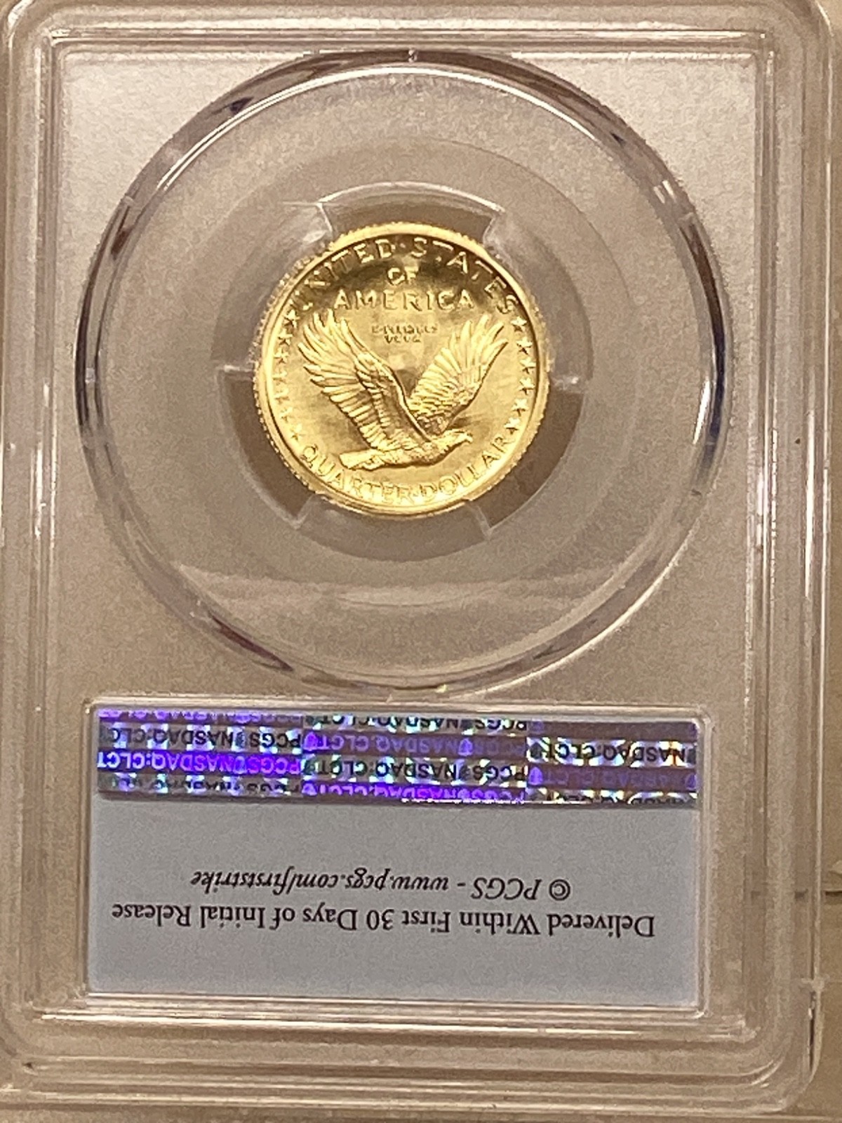 2016w gold three coin set 100th anniversary PCGS FDI FLAG LABEL