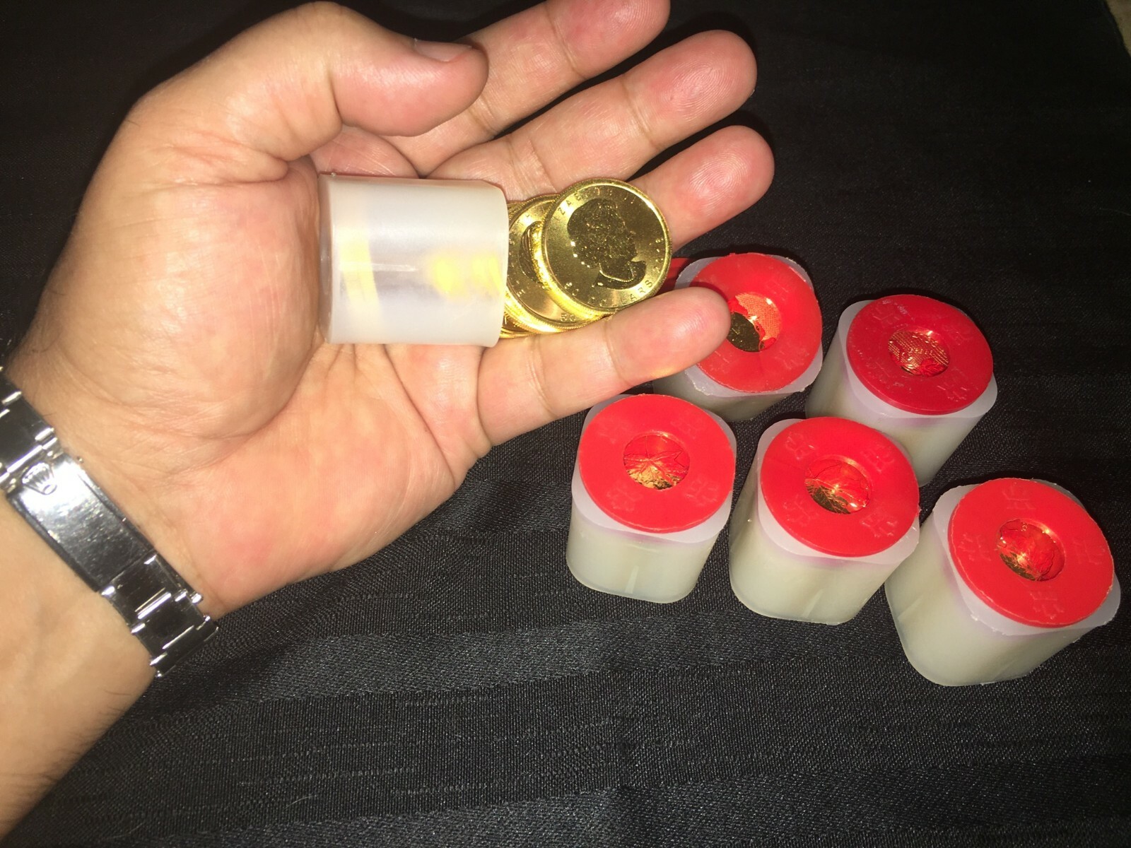 Canada 1 OZ Maple 2018 Gold 9999 Fifty DOLLARS 6 TUBE LOT OF 60