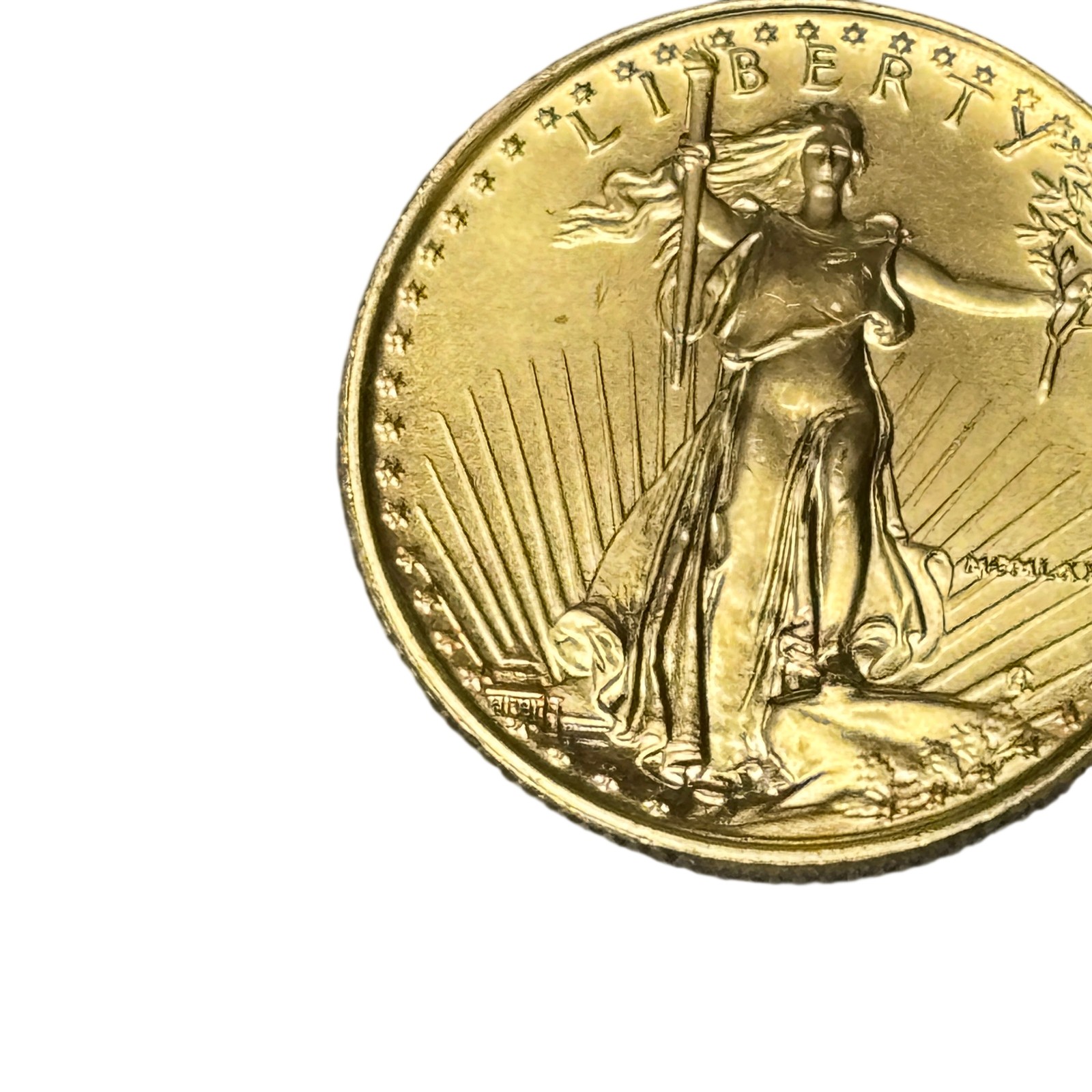 1986 1/4 OZ Fine Gold 22-Karat 10 Dollars American Gold Eagle Coin – 8032