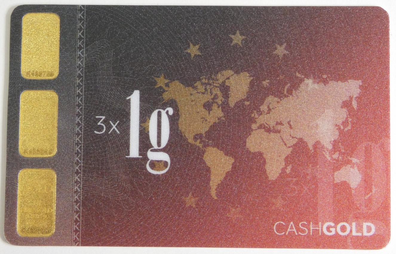 Karatbars International GmbH 3 Gram .9999 Fine Gold in Assay Card