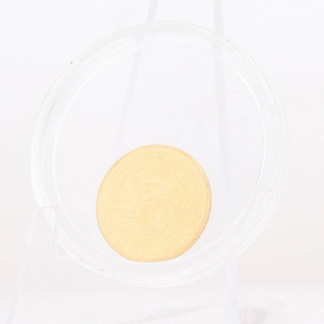 1994 $5 American Gold Eagle 1/10 oz .999 Fine Gold Bullion U.S. Mint in Case