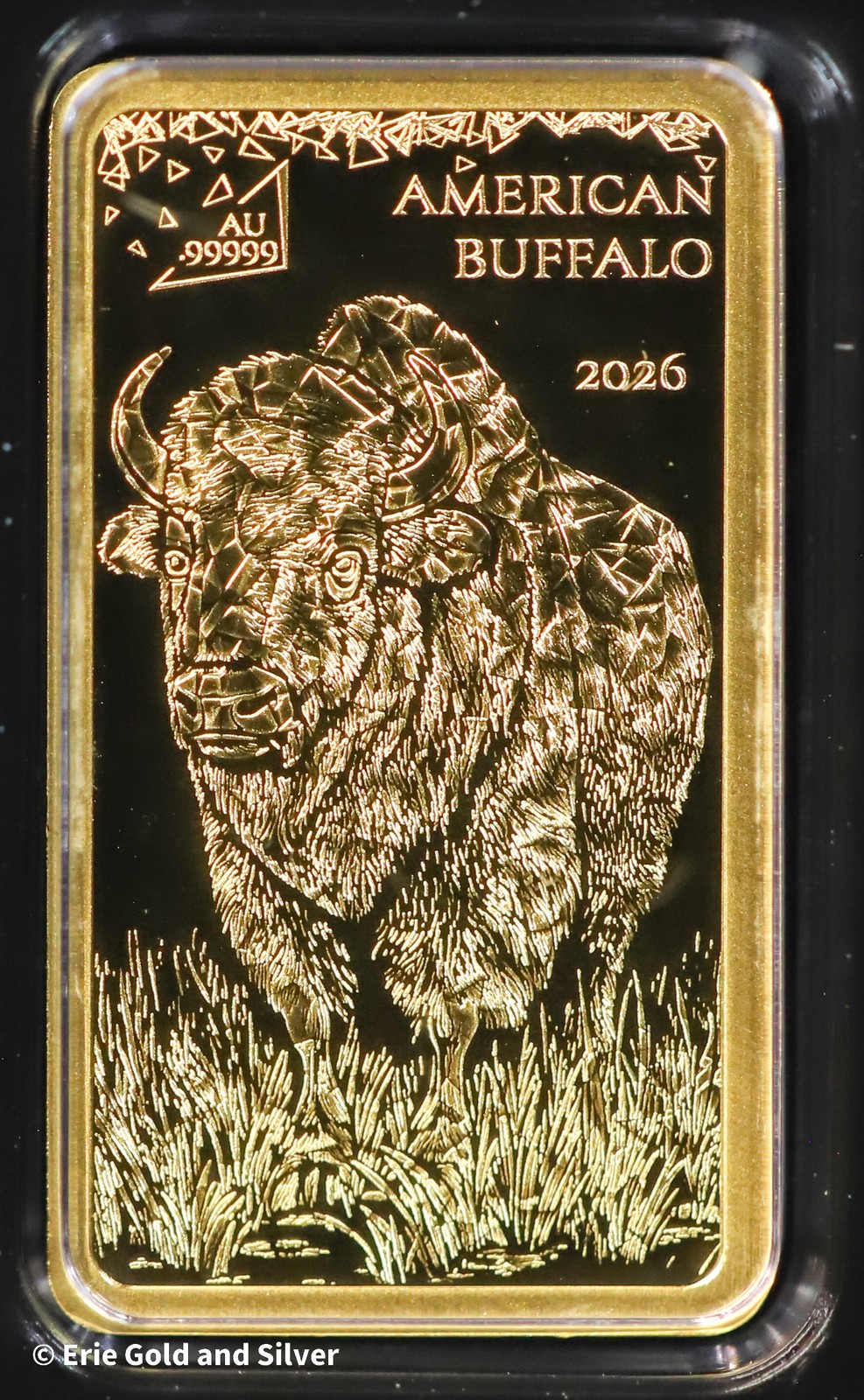 Solomon Islands Buffalo Proof 1/100th oz Gold Bar