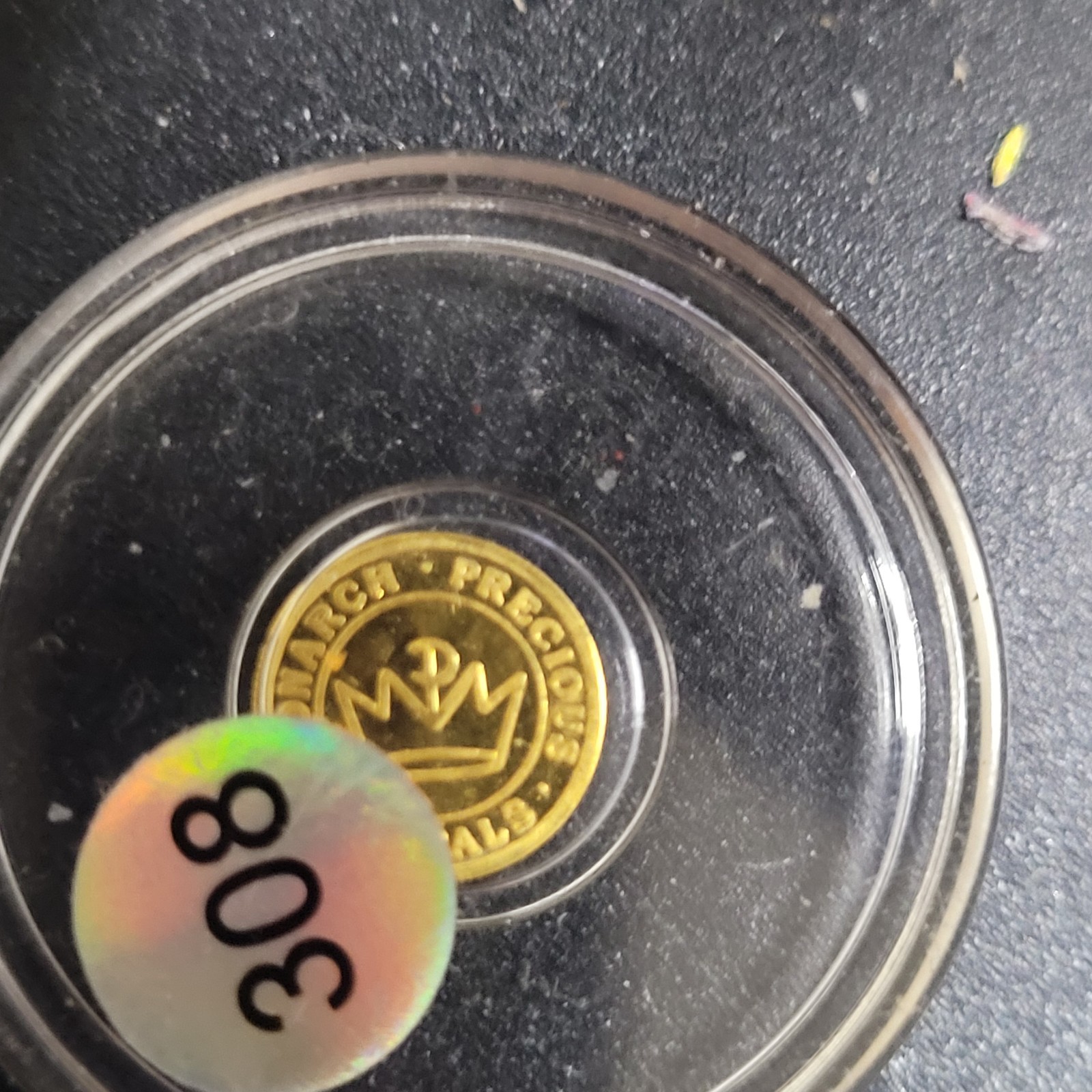 1/4 Gram .9999 PURE FINE GOLD Round In Capsule – Monarch Metals Lucky Horseshoe