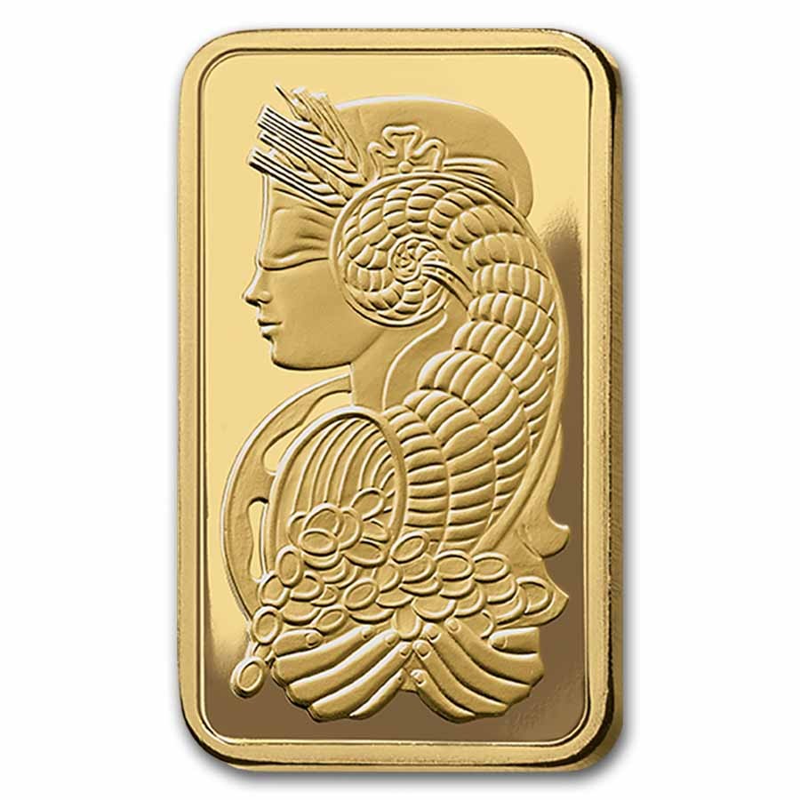 1/2 oz Gold Bar – PAMP Lady Fortuna Veriscan® (In Assay)