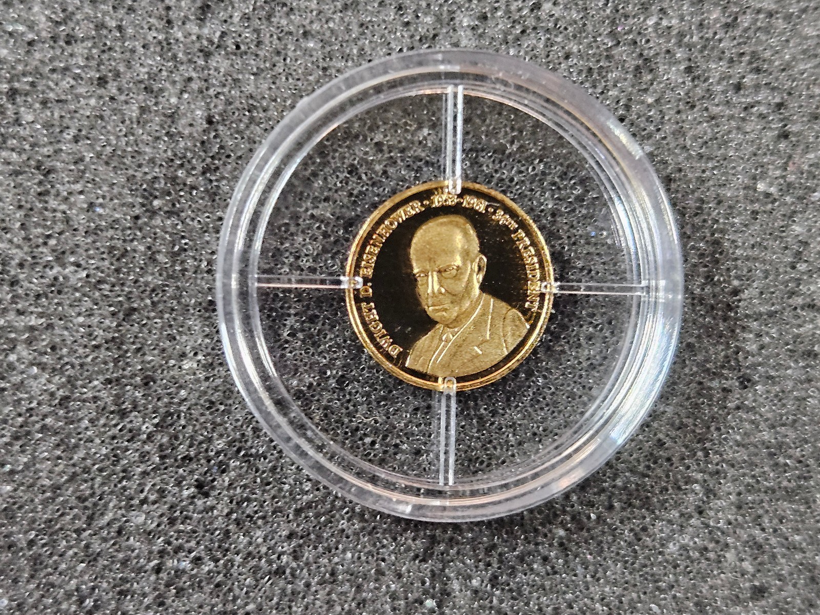 🌟(10) 2009 AMERICAN MINT 1/2 g Gold 0.585 Coins JFK PRESIDENTS, 0.094 oz AGW