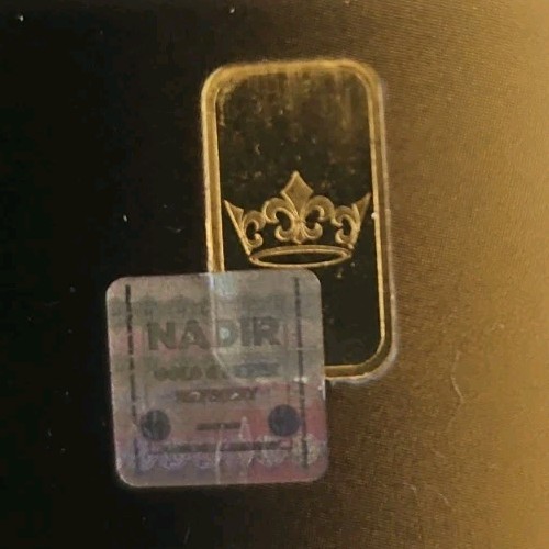 TAVEX Bar 24ct Gold 1g in COA with Hologram