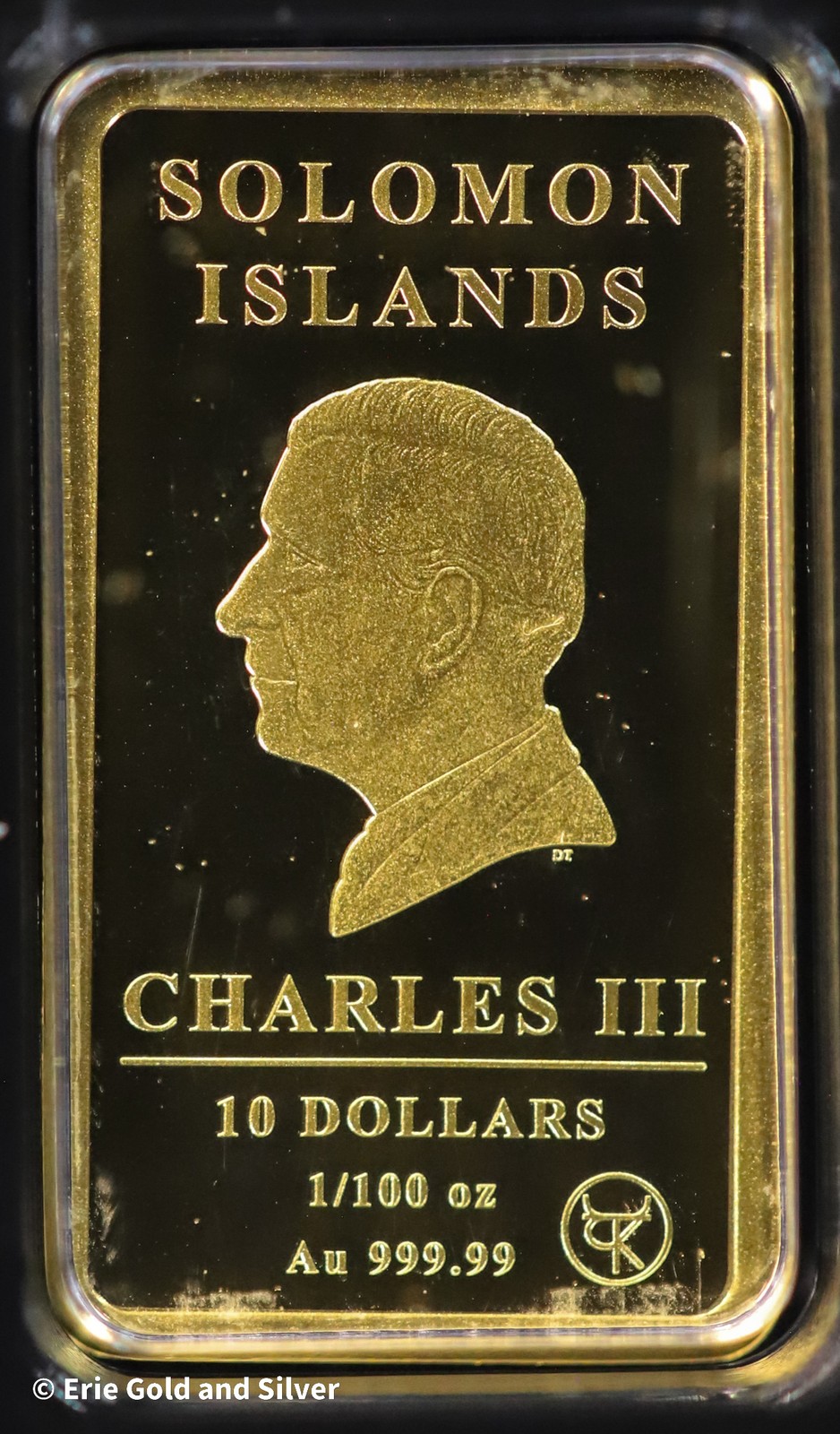 Solomon Islands Panda Proof 1/100th oz Gold Bar