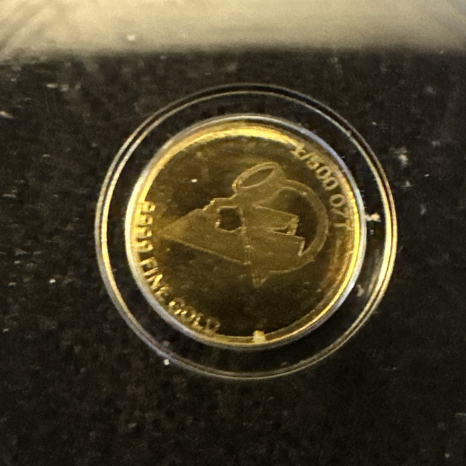 ICG MS70 No Date 1/500 oz Gold Round .9999 24 Kt HOFFMAN signed