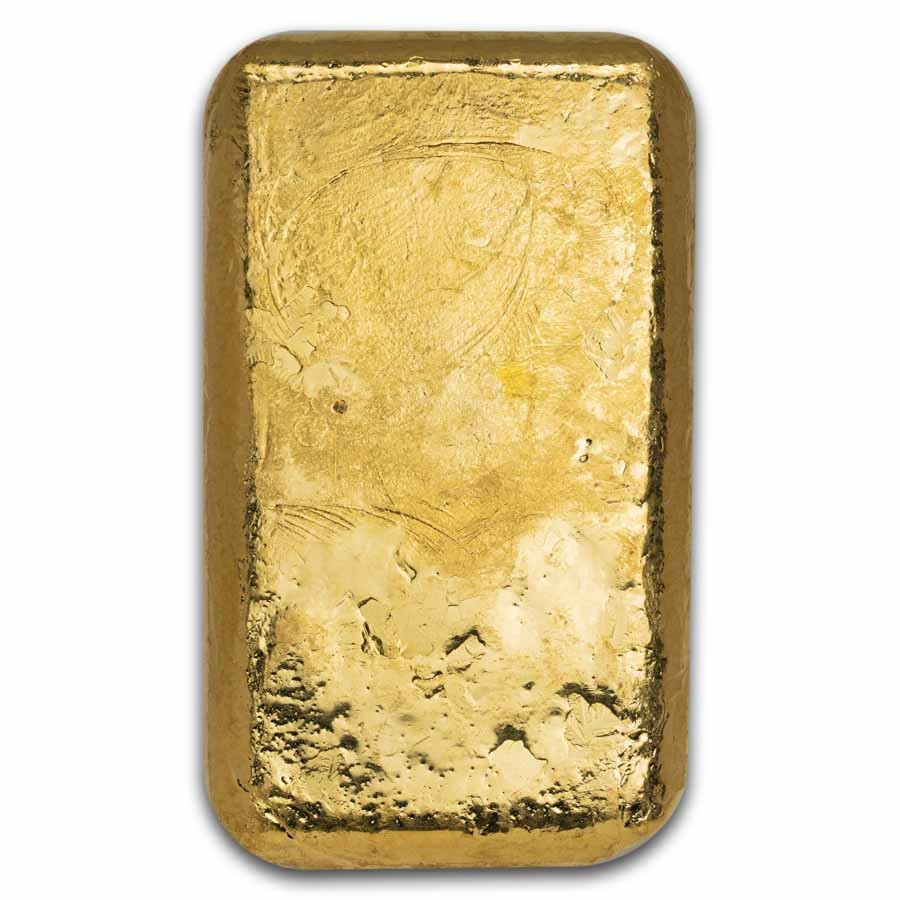 100 gram Gold Bar – Johnson Matthey-London (Grammes, Poured)