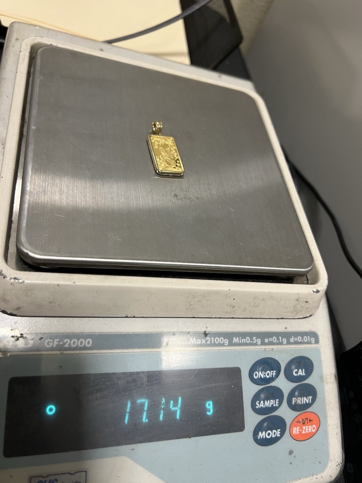 PAMP 1/2 oz GOOD LUCK MANEKI NEKO CAT GOLD BAR & 14K BEZEL FREE WITH PURCHASE!