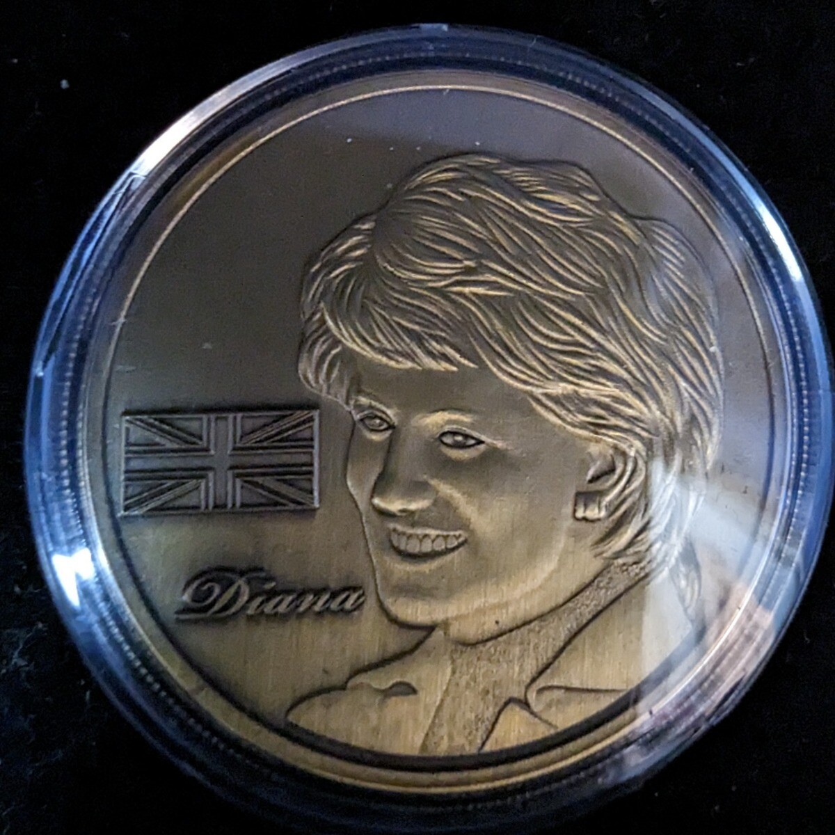 2 Princess Diana Commemorative Rounds/ Medals