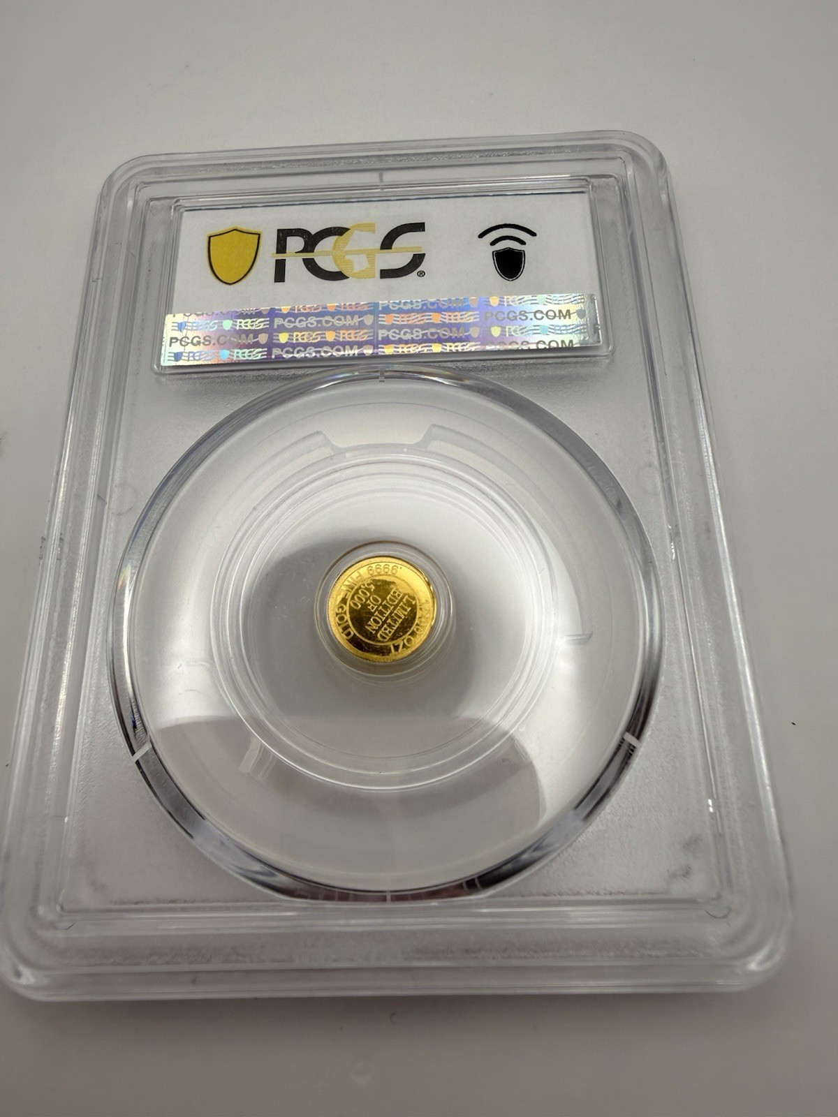 1/200 Oz Gold Round MS69 Pirate Au Limited Edition of 5,000 PCGS